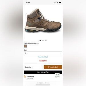 Waterproof vasque mountain hiking boots! Brand new :)